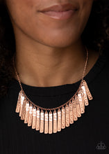Load image into Gallery viewer, Metallic Muse - Copper necklace 1766
