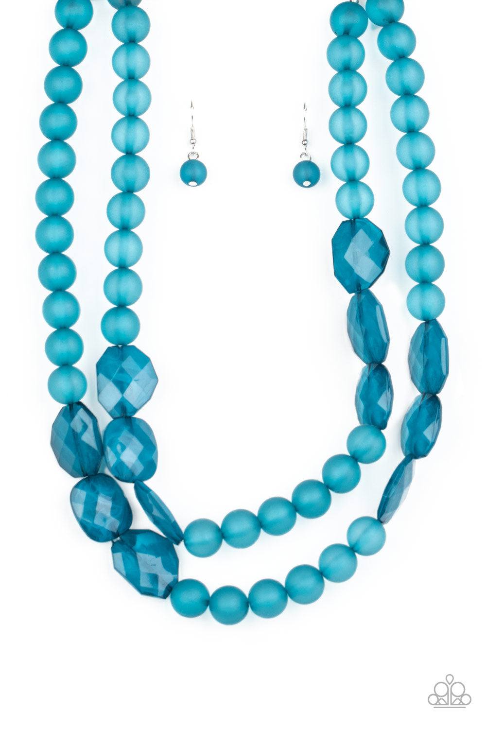Arctic Art - Blue necklace 1721