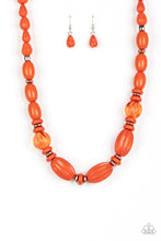 Load image into Gallery viewer, High Alert - Orange necklace 1548
