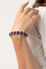 Load image into Gallery viewer, Flamboyantly Fruity - Purple bracelet 955
