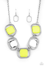 Load image into Gallery viewer, Pucker Up - Yellow necklace 1525
