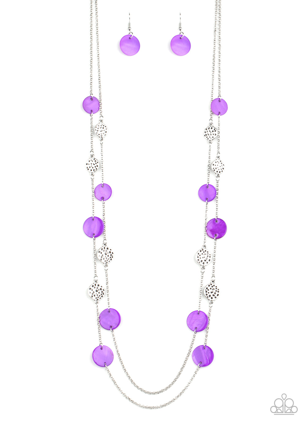Ocean Soul - Purple necklace 1982