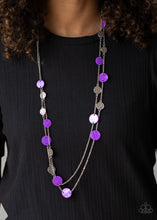 Load image into Gallery viewer, Ocean Soul - Purple necklace 1982
