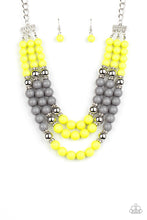 Load image into Gallery viewer, BEAD Your Own Drum - Yellow necklace 1619
