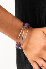 Load image into Gallery viewer, Desert Lagoon - Purple bracelet F055
