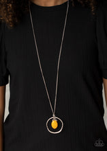 Load image into Gallery viewer, Zion Zen - Yellow necklace 1531
