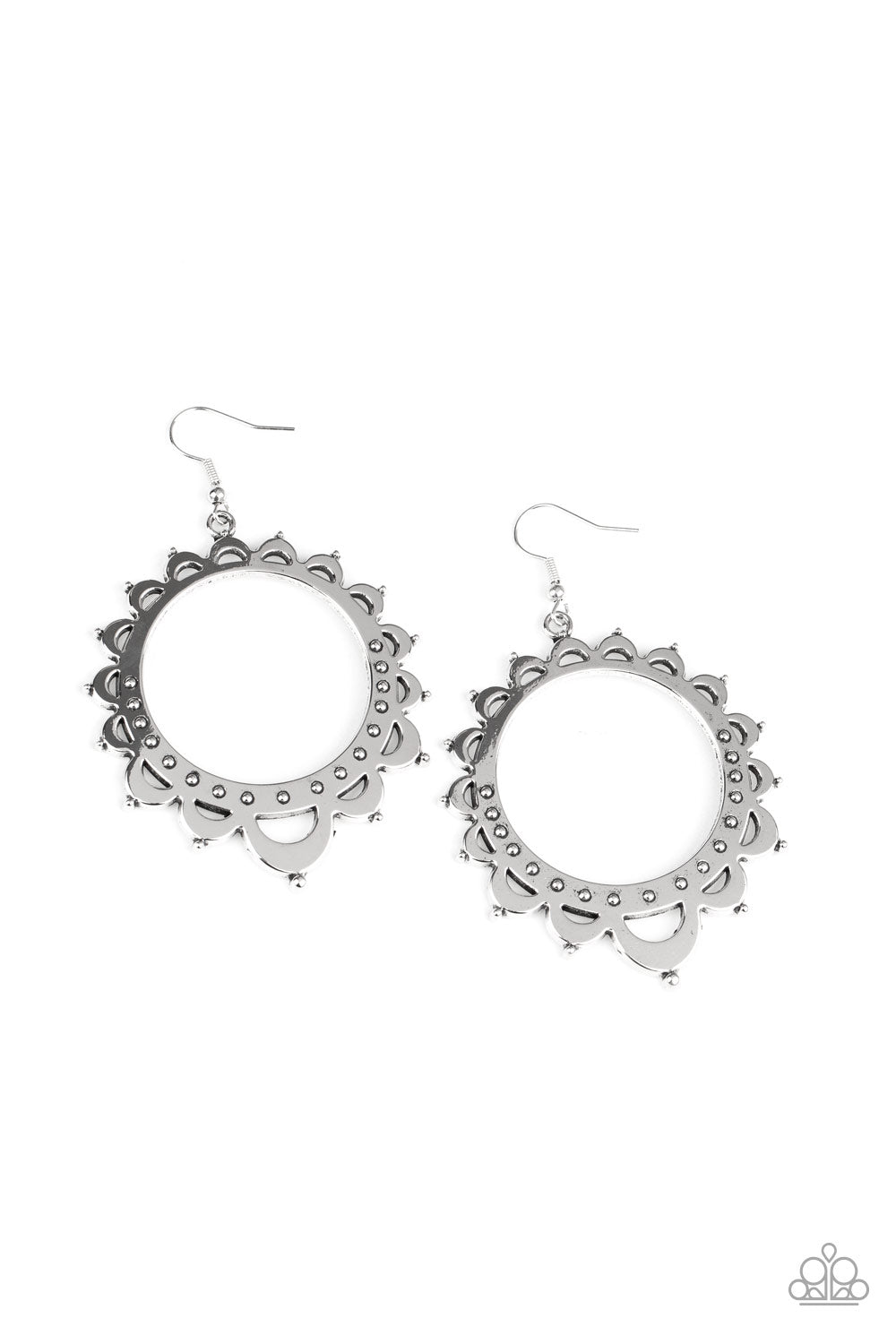 Casually Capricious - Silver earring 891