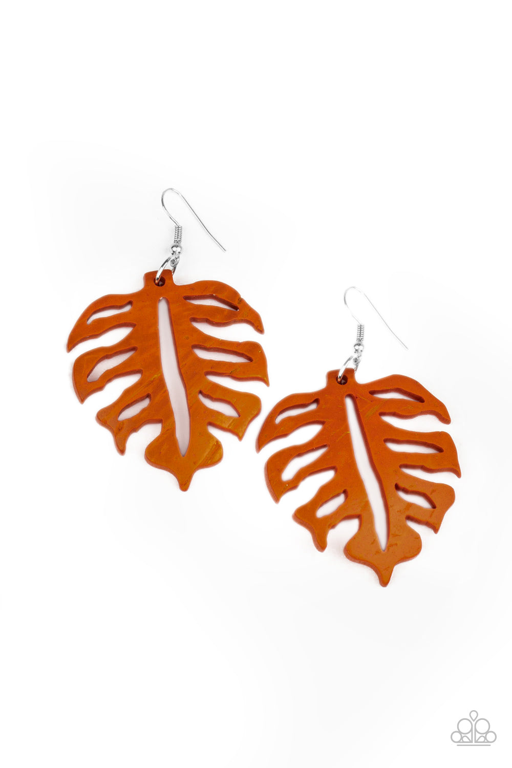 Shake Your PALMS PALMS - Orange earring 1645