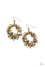 Load image into Gallery viewer, Try as I DYNAMITE - Brass earring 1852
