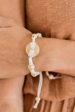 Load image into Gallery viewer, The Road KNOT Taken - white urban bracelet F046
