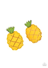 Load image into Gallery viewer, PINEAPPLE Of My Eye - Yellow hair clip 1609
