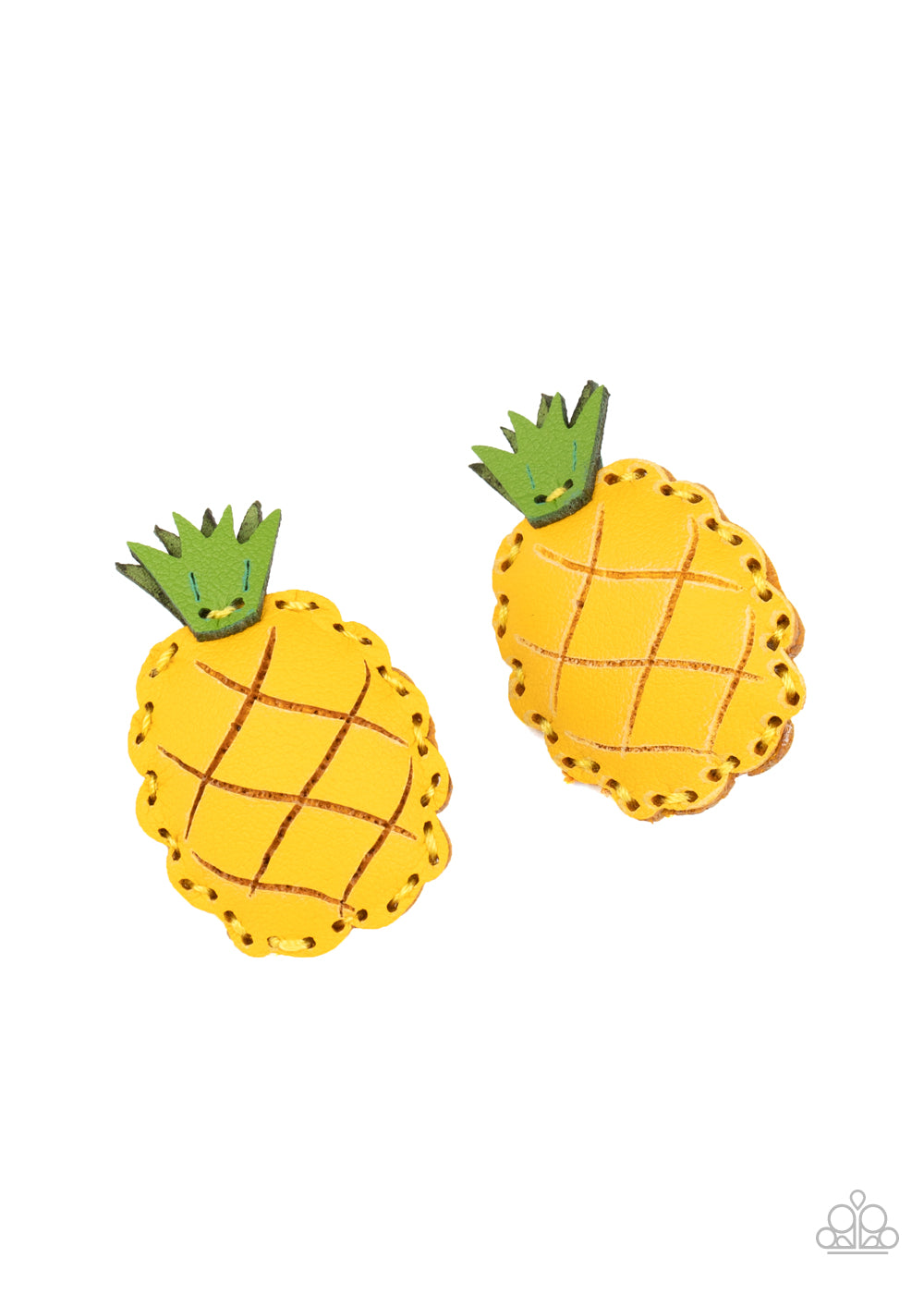 PINEAPPLE Of My Eye - Yellow hair clip 1609