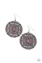 Load image into Gallery viewer, Oh MANDALA! - Pink earring 1661
