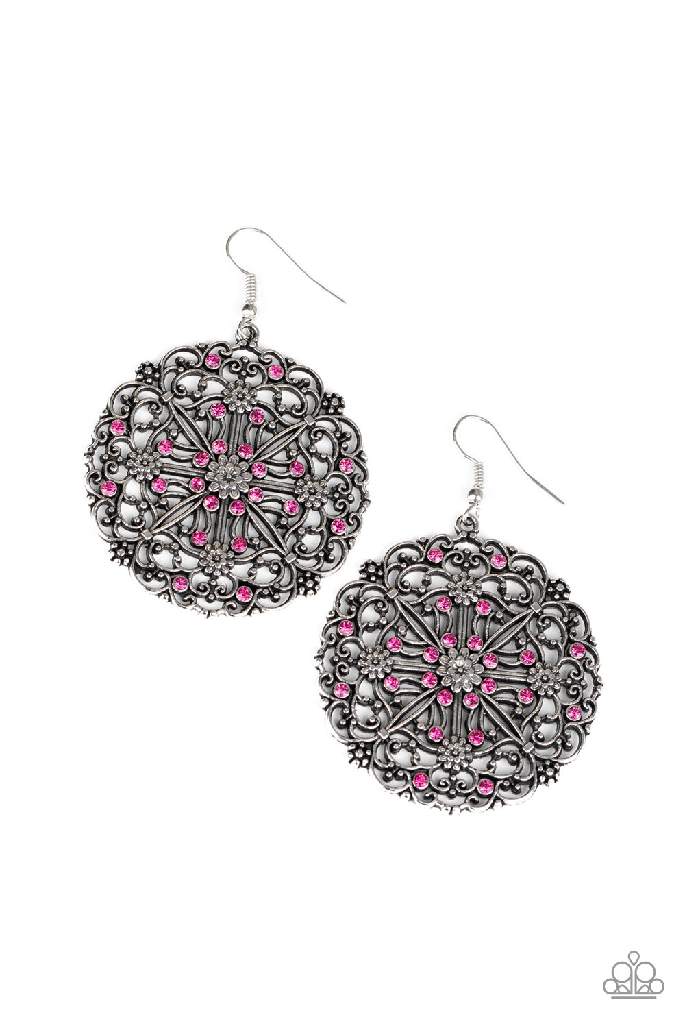 Oh MANDALA! - Pink earring 1661