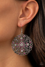 Load image into Gallery viewer, Oh MANDALA! - Pink earring 1661
