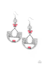 Load image into Gallery viewer, Modern Day Mecca - Pink earring 1558
