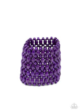 Load image into Gallery viewer, Way Down In Kokomo - Purple bracelet 2232
