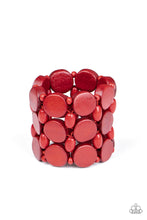 Load image into Gallery viewer, Cruising Coronado - Red bracelet 554
