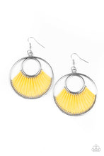 Load image into Gallery viewer, Really High-Strung - Yellow earring 1628
