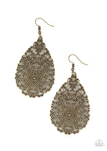 Load image into Gallery viewer, Napa Valley Vintage - Brass earring F053
