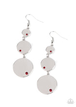 Load image into Gallery viewer, Poshly Polished - Red earring 1736
