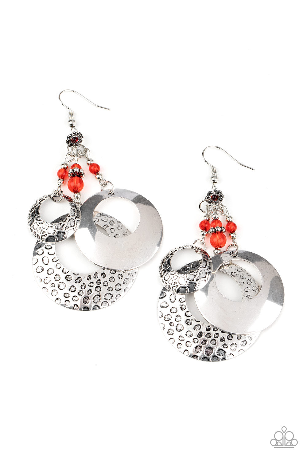 Wanderlust Garden - Red earring 958