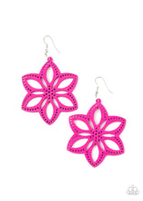 Load image into Gallery viewer, Bahama Blossoms - Pink earring 1612
