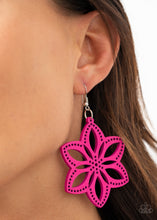 Load image into Gallery viewer, Bahama Blossoms - Pink earring 1612
