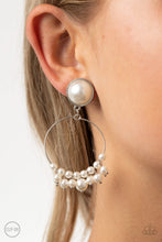 Load image into Gallery viewer, Seize Your Moment - White clip-on earring 1568
