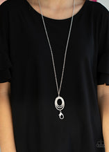 Load image into Gallery viewer, Dizzying Dazzle - White lanyard 1606
