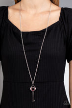 Load image into Gallery viewer, Unlock Your Heart - Red NECKLACE  909
