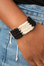 Load image into Gallery viewer, High Tides - Black urban bracelet 1723
