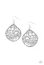 Load image into Gallery viewer, Garden Mosaic - Silver earring 901
