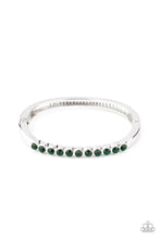 Load image into Gallery viewer, Stellar Beam - Green hinge bracelet 1745
