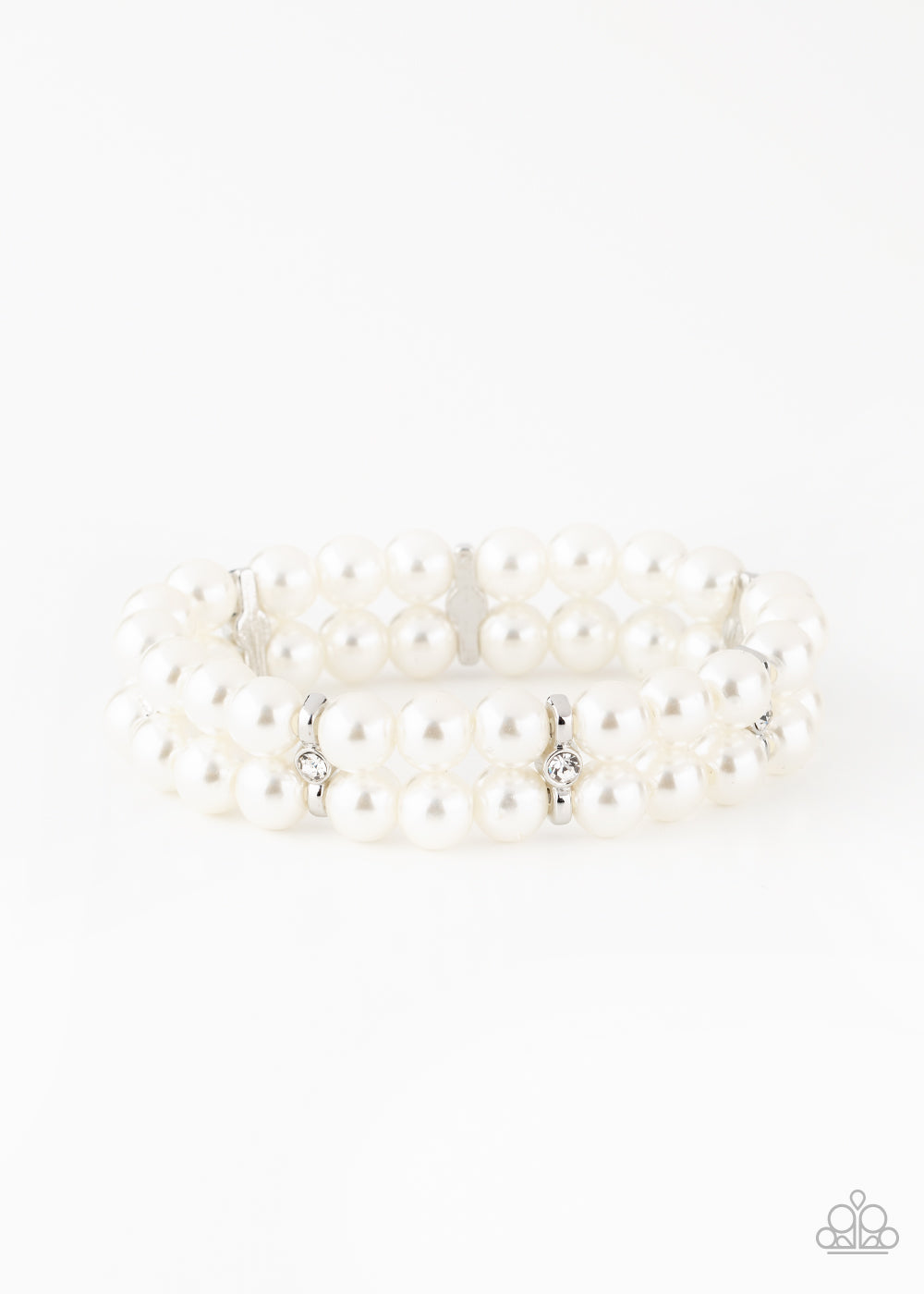 Downtown Debut - White bracelet 1513