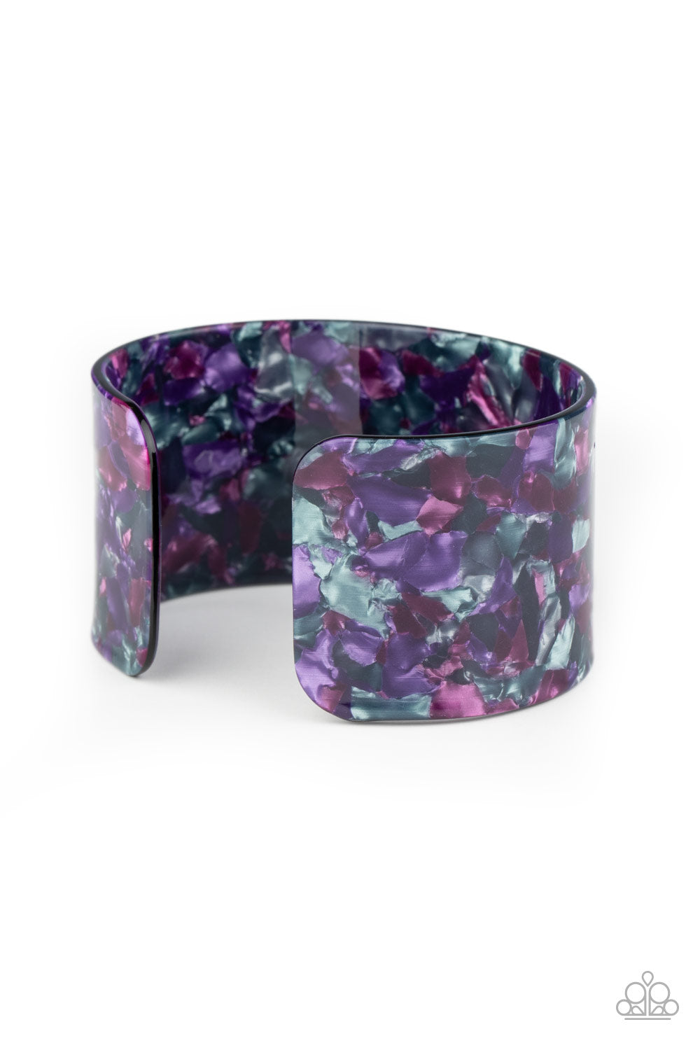 Freestyle Fashion - Purple cuff bracelet B026