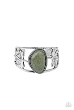 Load image into Gallery viewer, Sahara Seasons - Green cuff bracelet 1740
