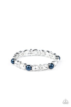 Load image into Gallery viewer, Frosted Finery - Blue bracelet 2040
