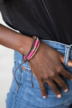 Load image into Gallery viewer, Totally Tiki - Pink urban bracelet 1732
