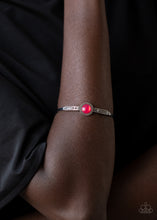 Load image into Gallery viewer, PIECE of Mind - Pink cuff bracelet F103
