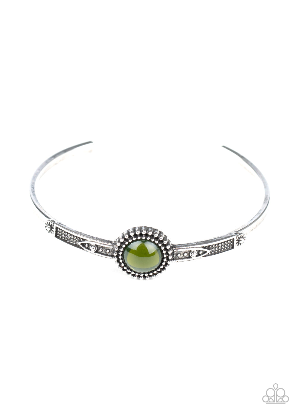 PIECE of Mind - Green cuff bracelet 1576