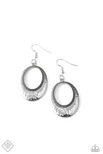 Load image into Gallery viewer, Tempest Texture - Silver earring F034
