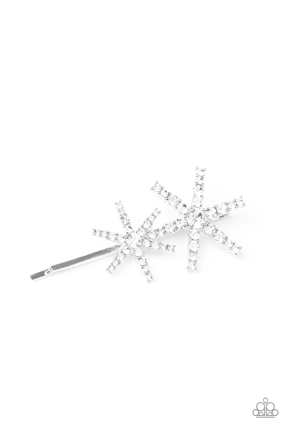 Megastar Minimalist - White Hair clip 1552