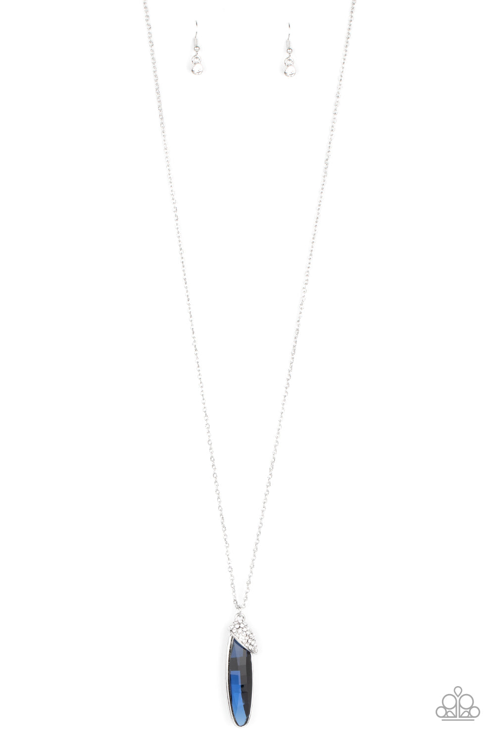 Spontaneous Sparkle - Blue necklace 991