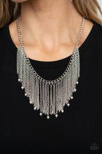 Load image into Gallery viewer, Cue The Fireworks - White necklace 1531
