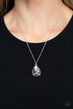 Load image into Gallery viewer, Stormy Shimmer - Pink Necklace 2098

