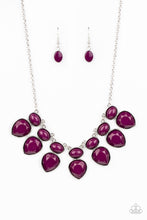 Load image into Gallery viewer, Modern Masquerade - Purple necklace 1584
