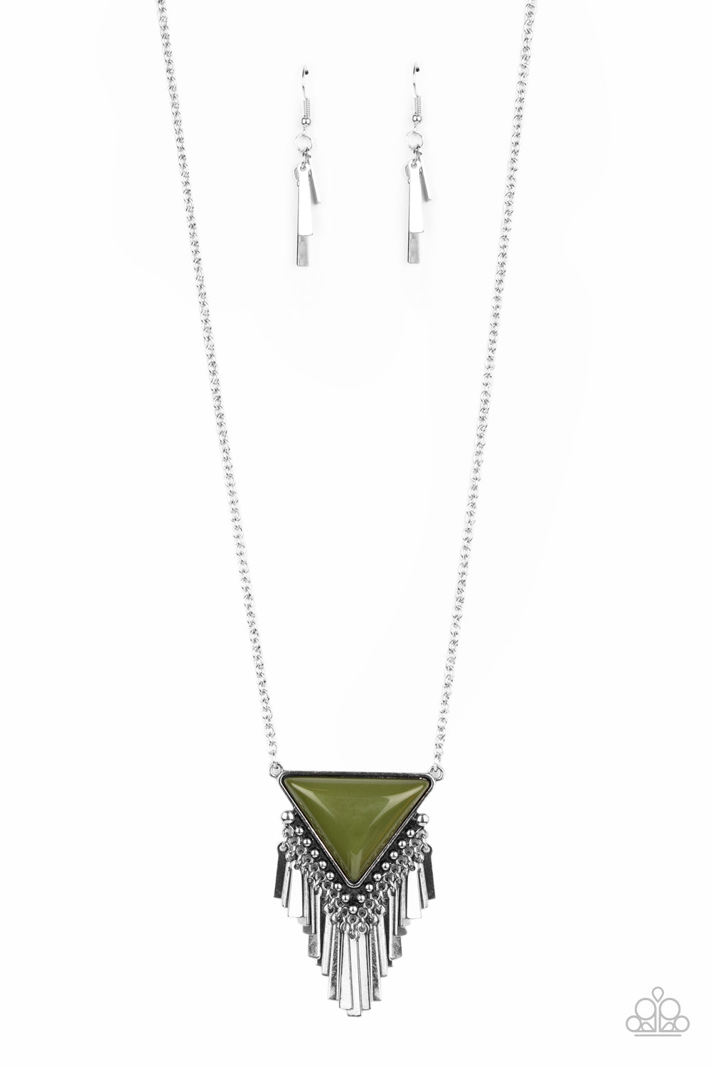 Badlands Bonanza - Green necklace 1676