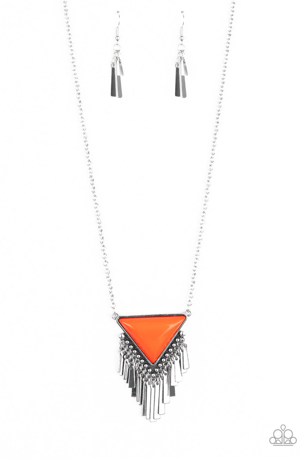 Badlands Bonanza - Orange necklace 1646