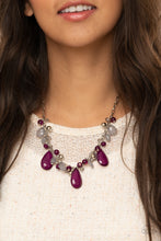 Load image into Gallery viewer, Seaside Solstice - Purple necklace 1546

